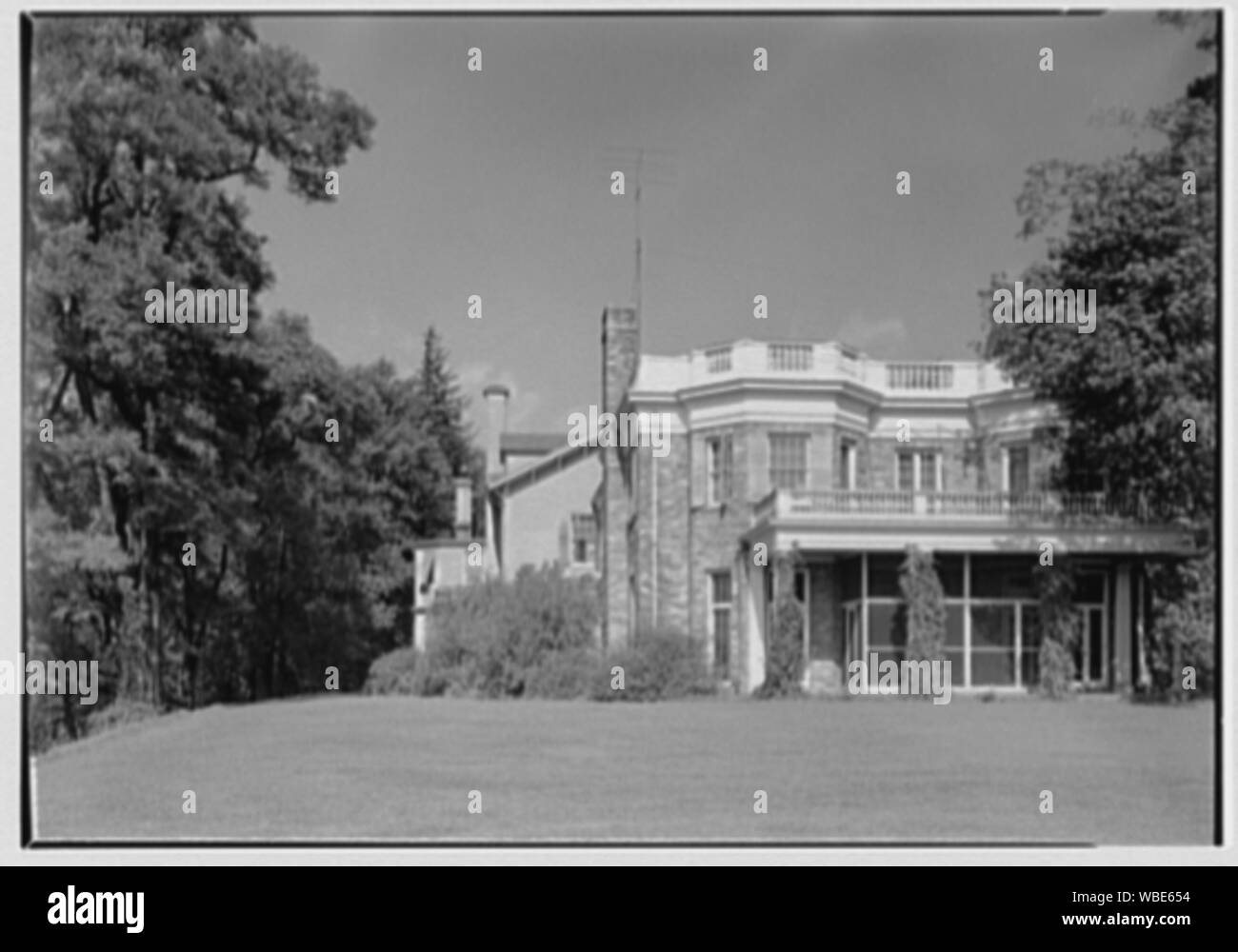 Franklin D. Roosevelt, Residence in Hyde Park, New York. Abstract / Medium: Gottscho-Schleisner Sammlung Stockfoto