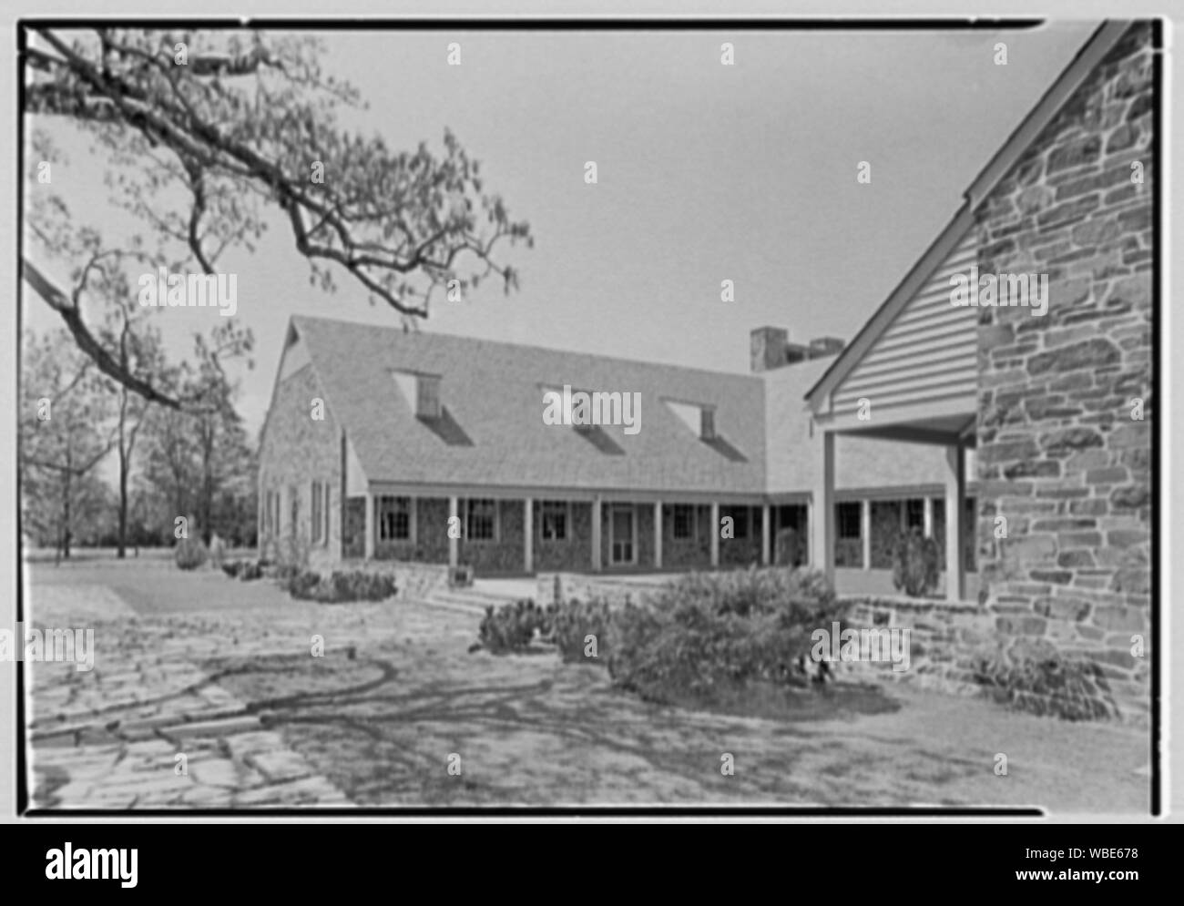 Franklin Delano Roosevelt Bibliothek, Hyde Park, New York. Abstract / Medium: Gottscho-Schleisner Sammlung Stockfoto