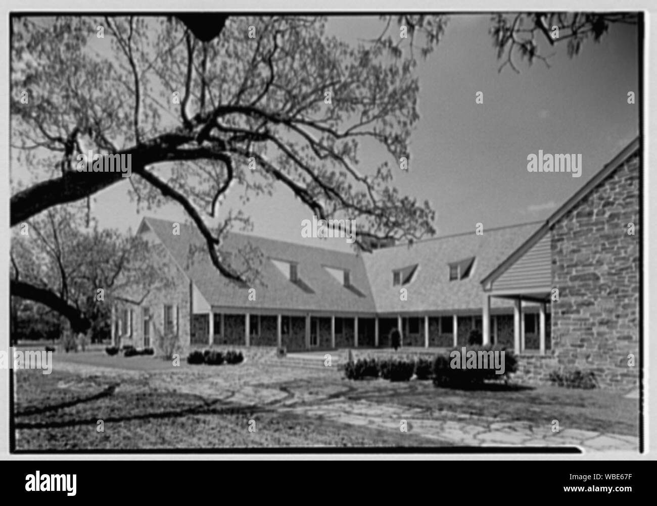 Franklin Delano Roosevelt Bibliothek, Hyde Park, New York. Abstract / Medium: Gottscho-Schleisner Sammlung Stockfoto