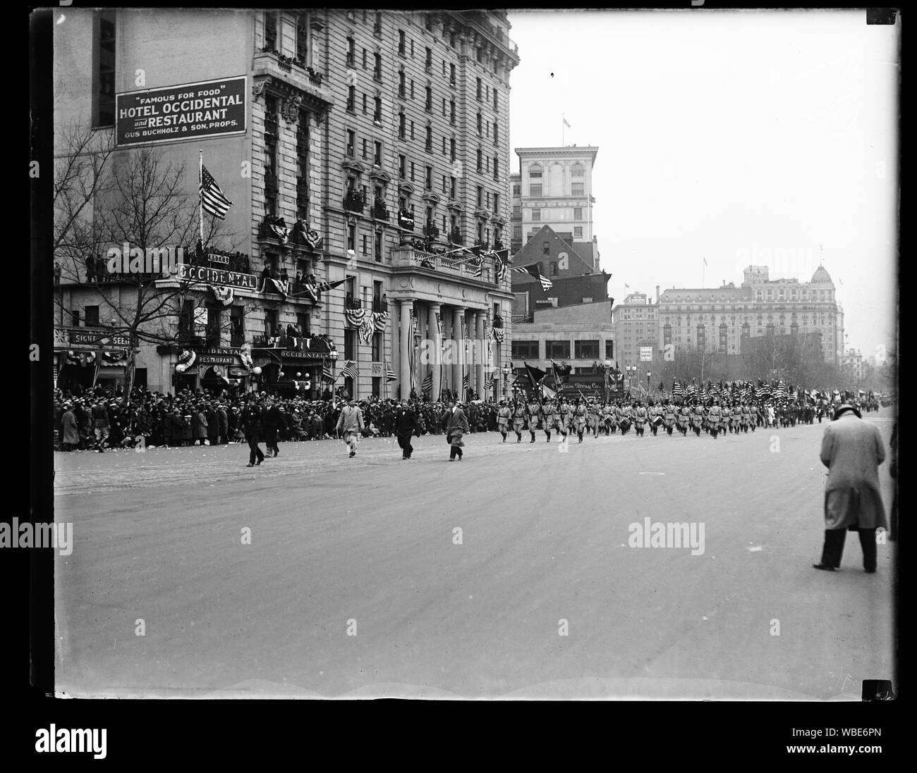 [Franklin D. Roosevelt Einweihung. Parade. Washington, D.C.] Stockfoto