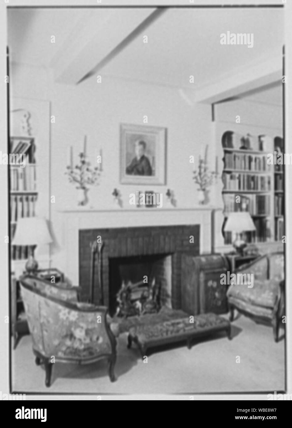 Frederic März, Residence at 130 East End Ave., New York City. Abstract / Medium: Gottscho-Schleisner Sammlung Stockfoto