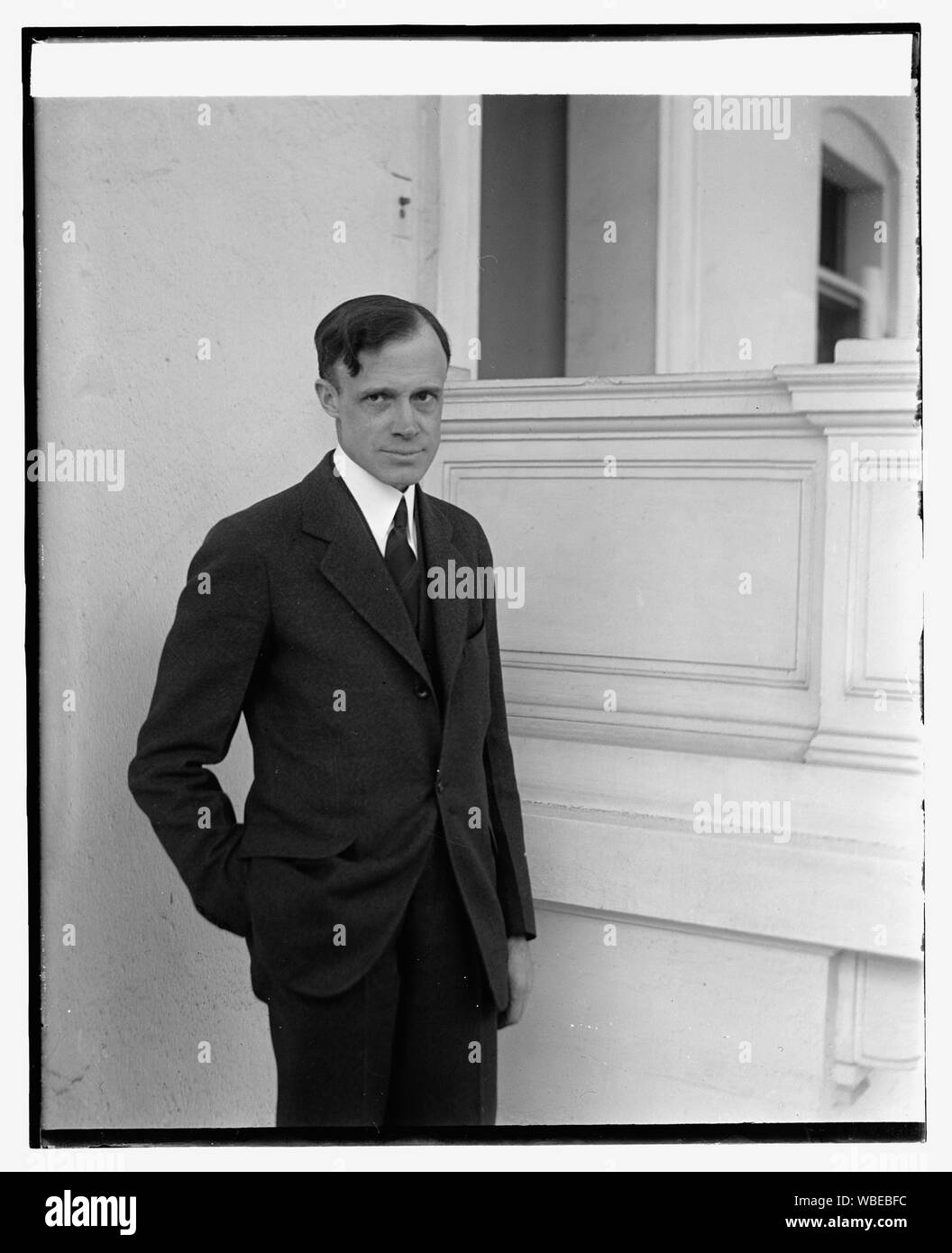 Französische Strother, [3/29/29] Abstract / Medium: 1 Negativ: Glas; 4 x 5 in. oder kleiner Stockfoto