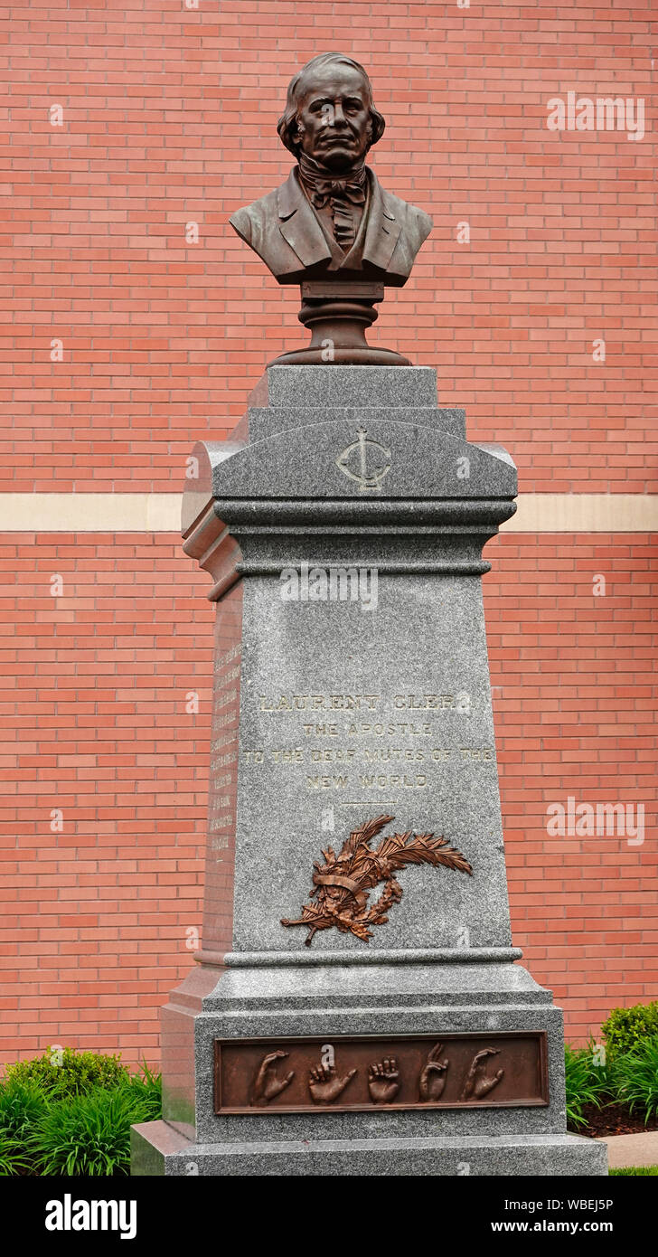 Amerikanische Schule der Gehörlosen West Hartford, Connecticut Stockfoto