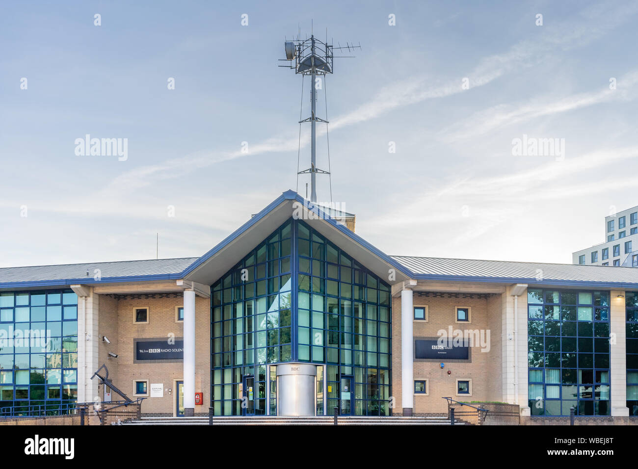 Der BBC Broadcasting House South studio Gebäude auf Havelock Straße in Southampton, England, Großbritannien Stockfoto