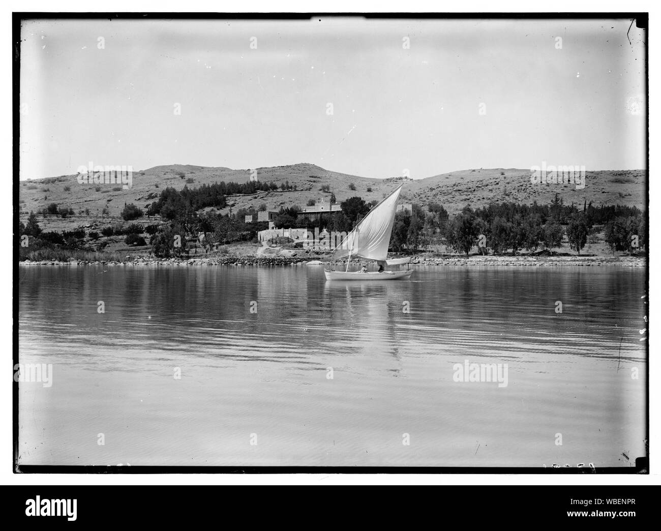 Galiläa. Galiläa Meer. Tabgha vom Meer Abstract / Medium: G. Eric und Edith Matson Fotosammlung Stockfoto
