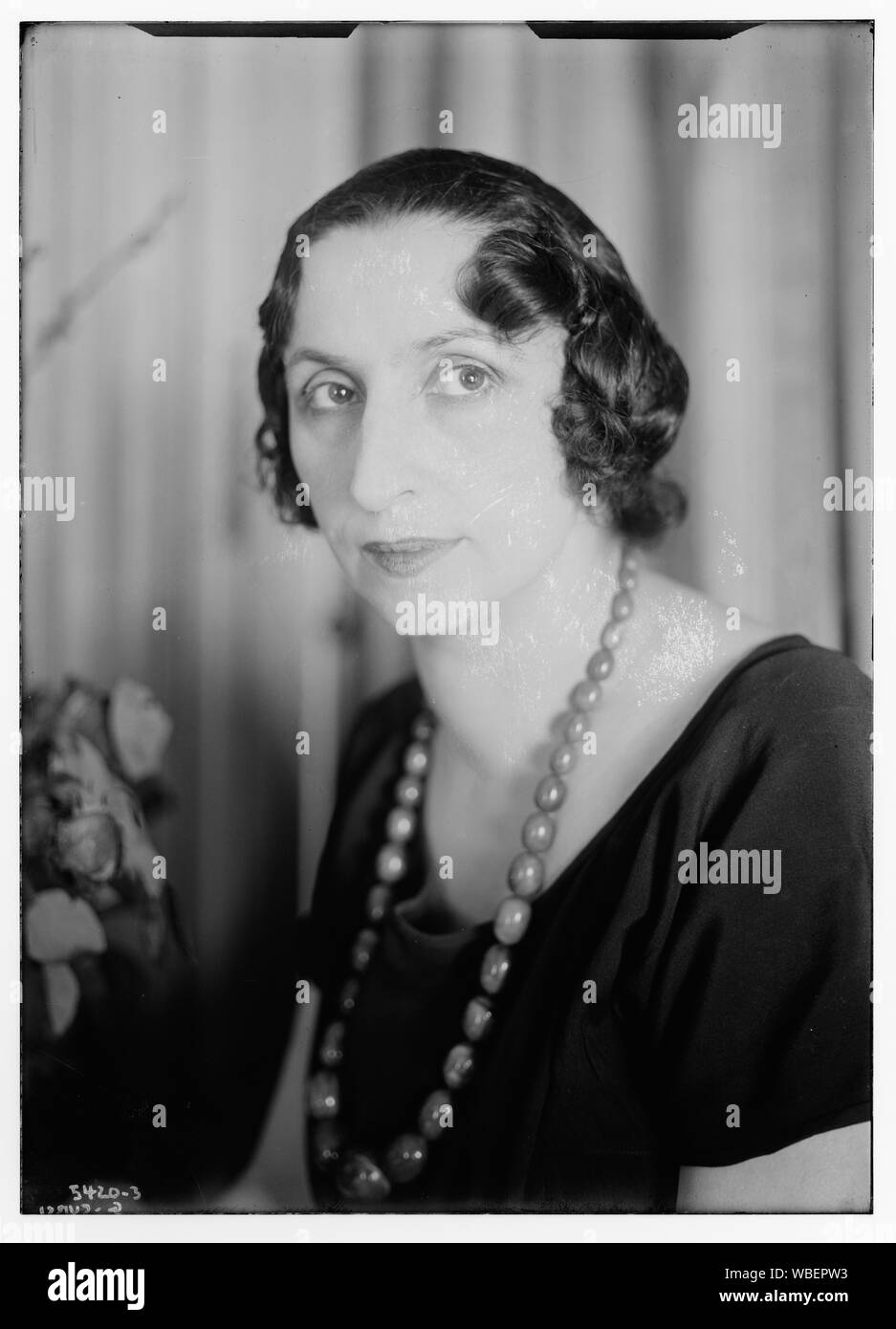 Galli-Curci Abstract / Medium: 1 Negativ: Glas; 5 x 7 in. oder kleiner. Stockfoto