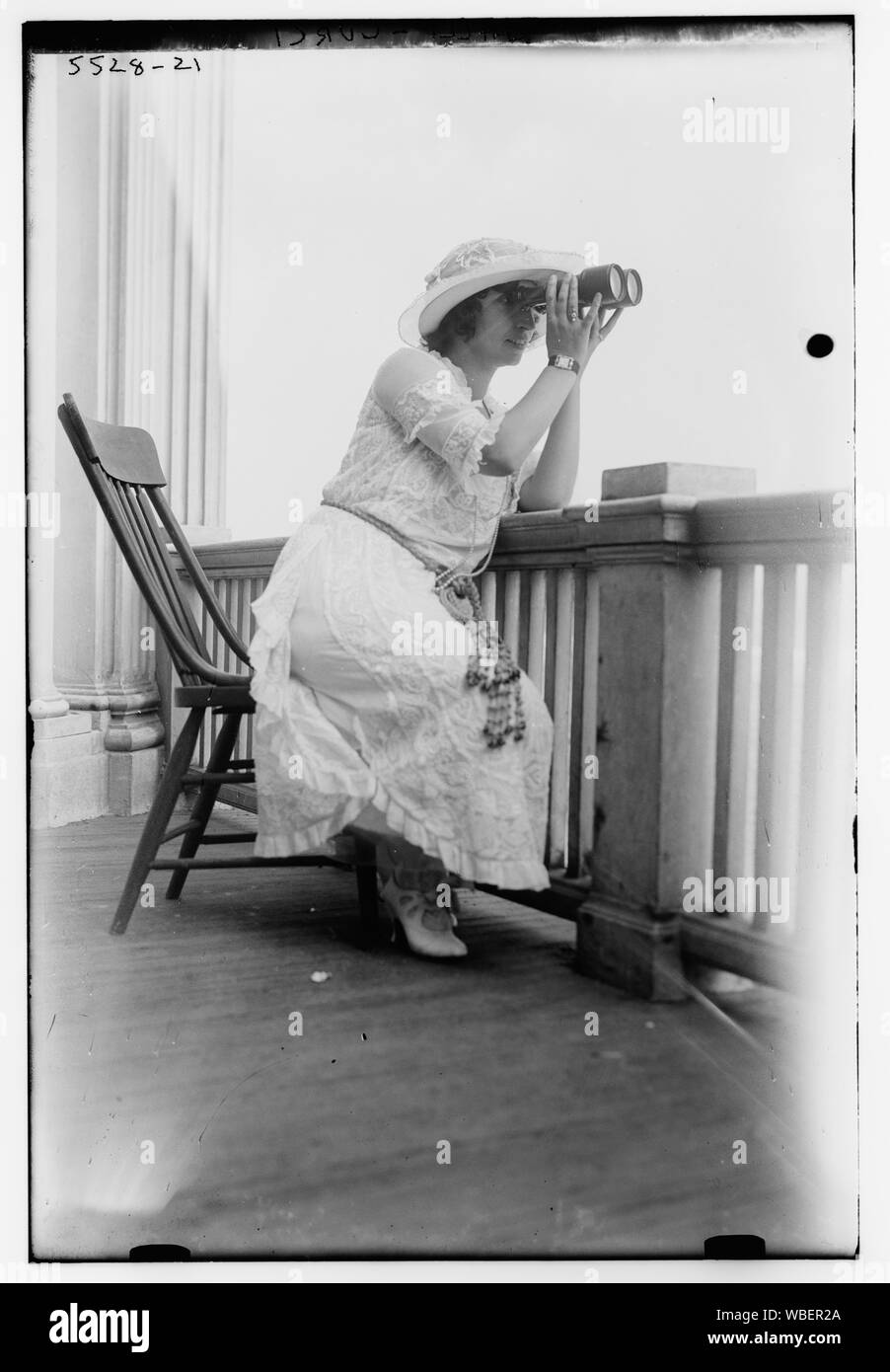 Galli-Curci Abstract / Medium: 1 Negativ: Glas; 5 x 7 in. oder kleiner. Stockfoto