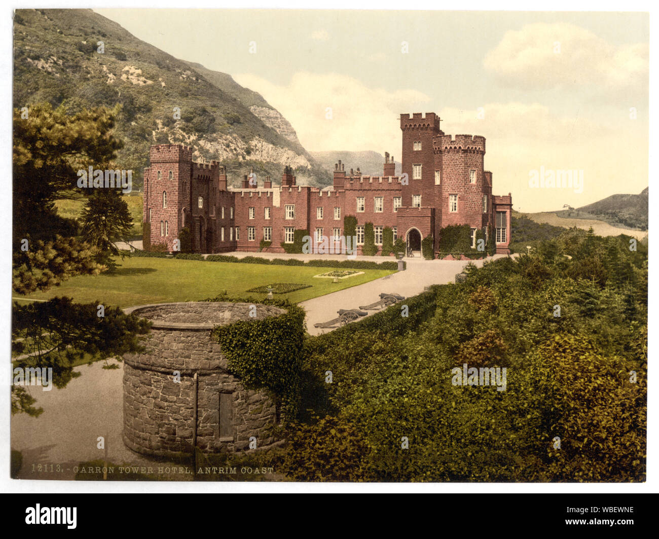 Garron Tower Hotel. County Antrim, Irland Stockfoto