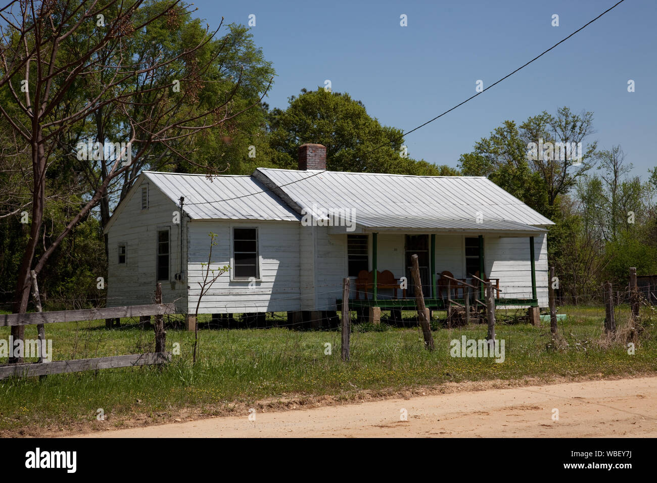 Der Gee Bend, Alabama Stockfoto