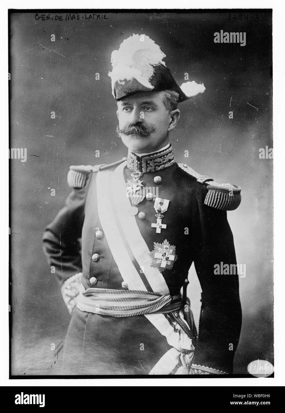 Gen. De Mas-Latrie Abstract / Medium: 1 Negativ: Glas; 5 x 7 in. oder kleiner. Stockfoto