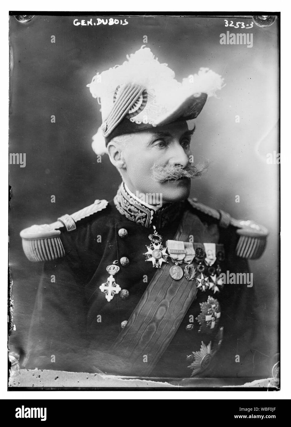 Gen. Dubois Abstract / Medium: 1 Negativ: Glas; 5 x 7 in. oder kleiner. Stockfoto