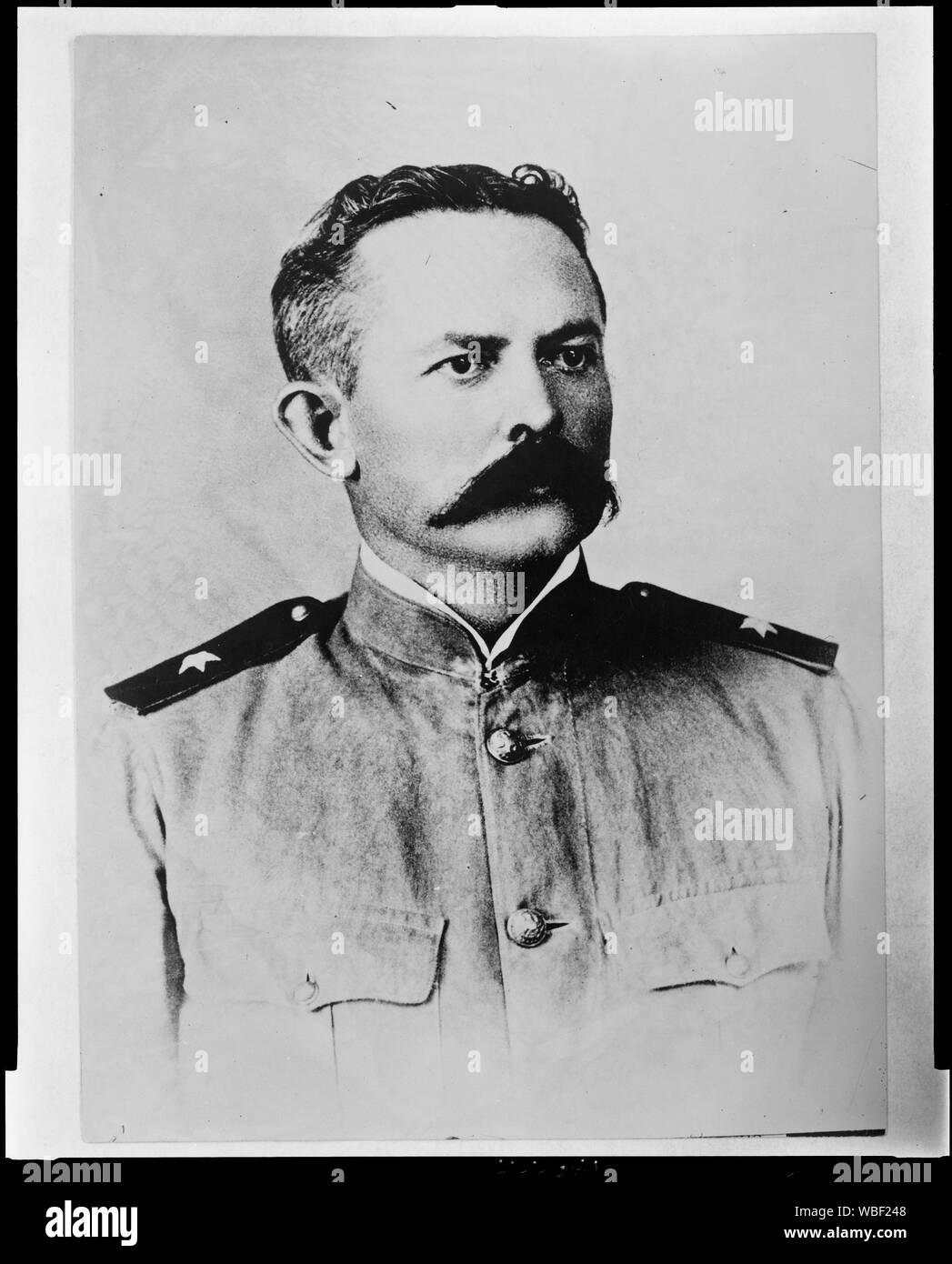 Gen. James Franklin Bell Abstract / Medium: 1 Foto; 14 x 11 cm. Stockfoto