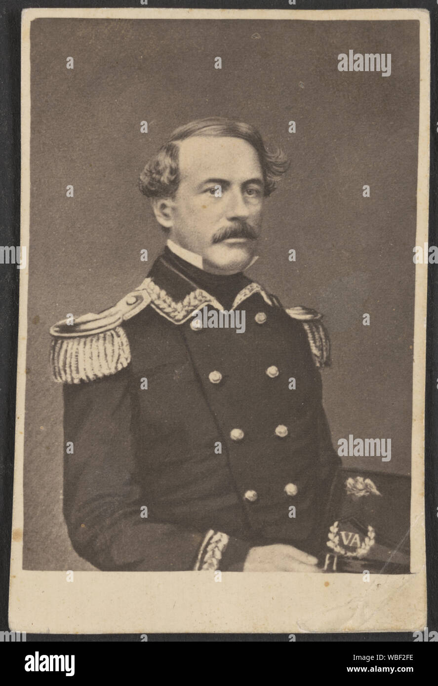 Gen. Lee/Bendann Bros, 205 Baltimore, Baltimore. Abstract / Medium: 1 Foto: albumen Print auf der Karte mount;10 x 7 cm (carte de visite Format) Stockfoto