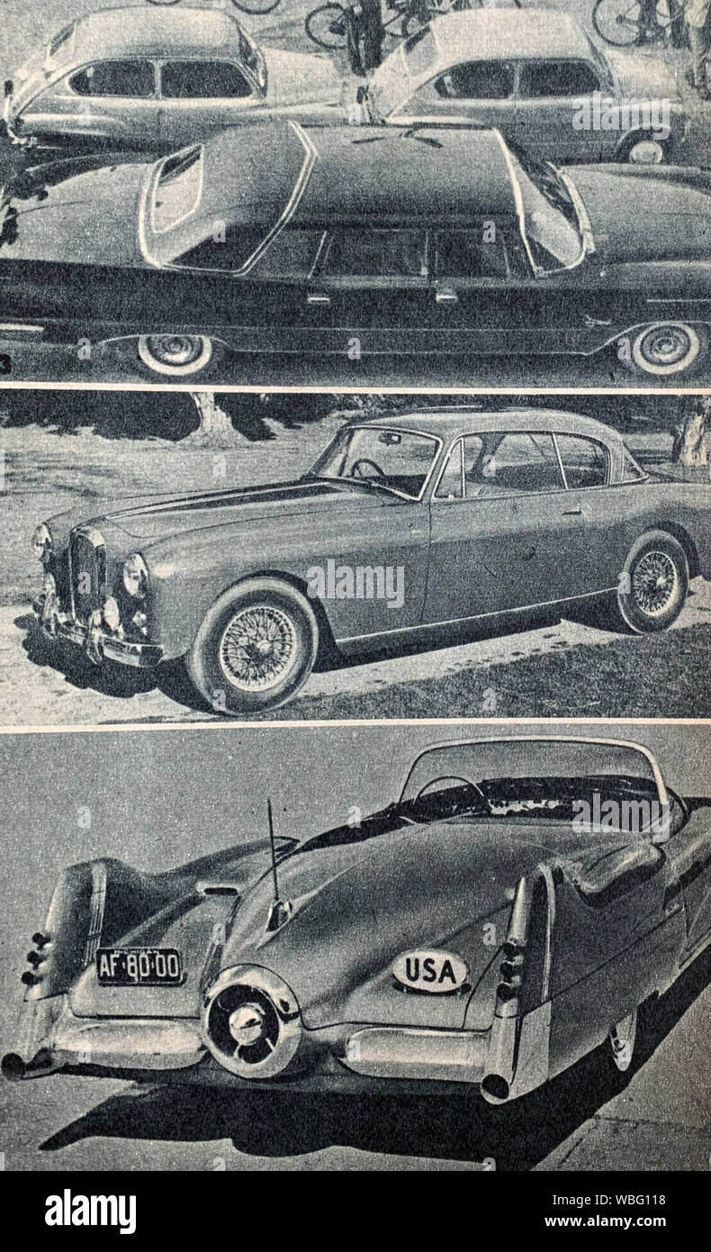 Uns moderne Suchen bodyworks 1957 Stockfoto