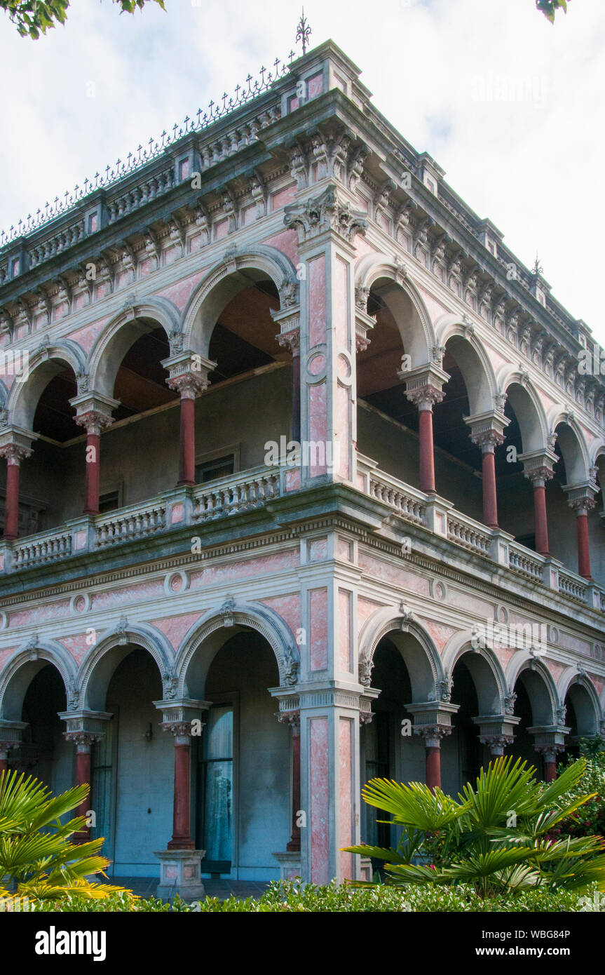Labassa ist ein viktorianischen Herrenhaus mit opulenten architektonische Merkmale. Die ursprüngliche Dekoration bleibt intakt. Melbourne, Australien Stockfoto