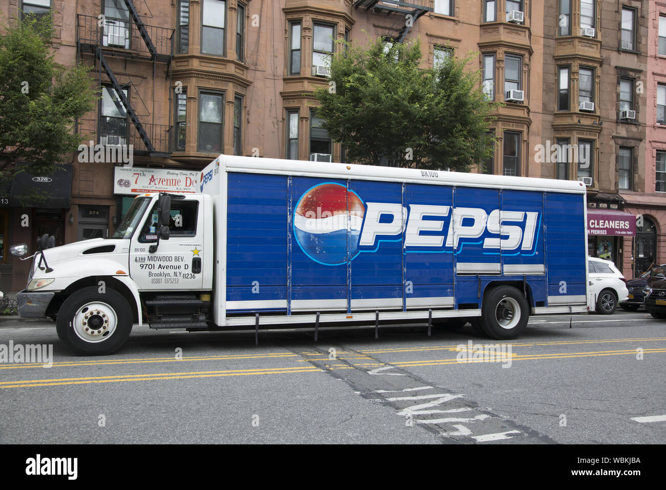 Pepsi, das 1893 entwickelt wurde, wird immer noch über 125 Jahre später, obwohl wie seine competetor Koks ist nicht wirklich gesund für Sie. Stockfoto