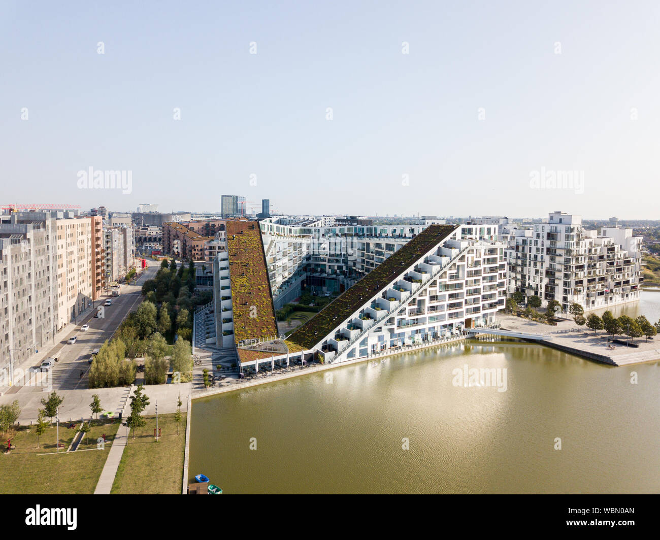 8 Tallet Gebäude in Kopenhagen, Dänemark. Stockfoto