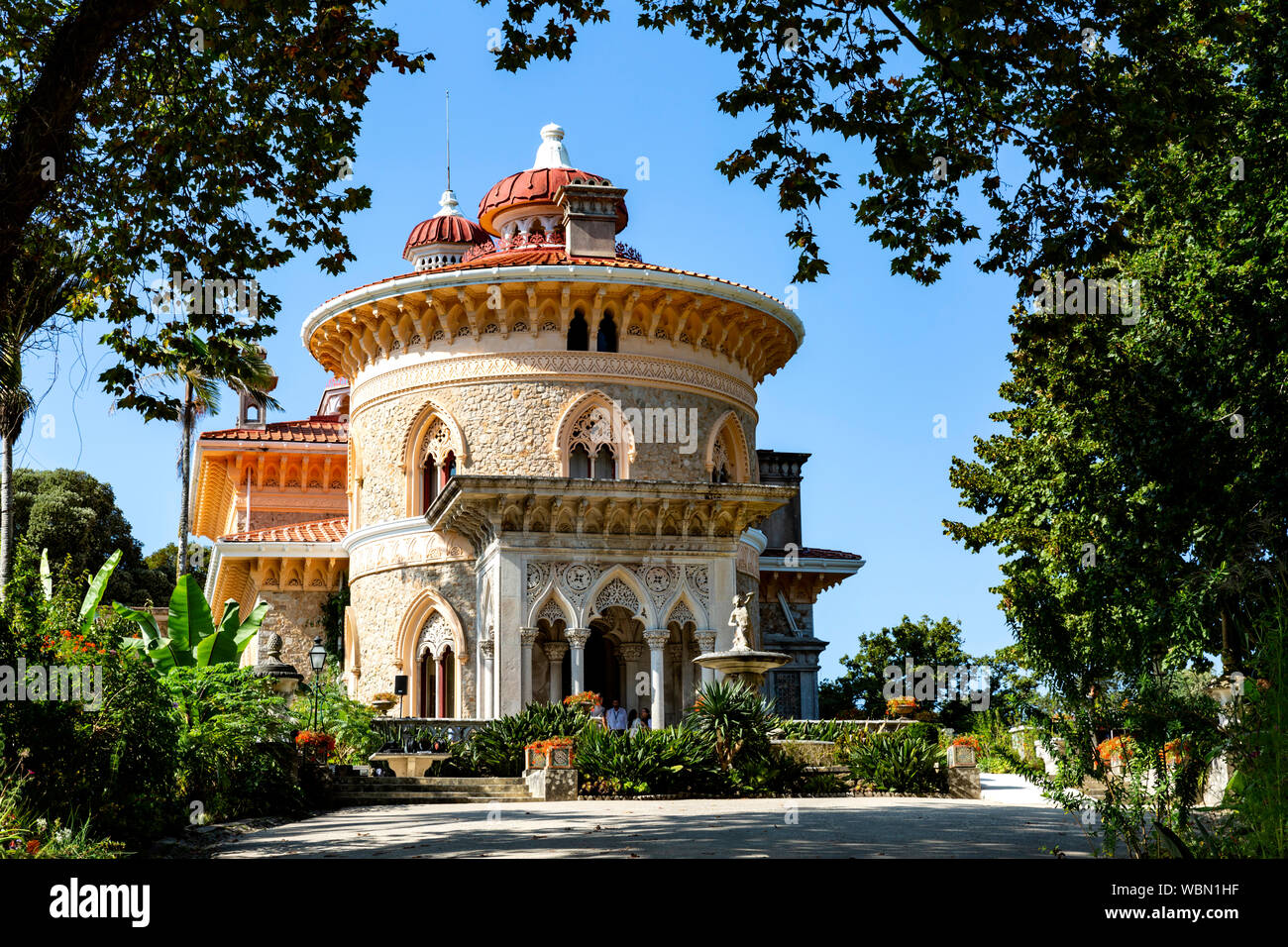 Palácio de Monserrate (Palácio de Monserrate) Architektur von James Thomas Knowles, Sintra, Portugal. Stockfoto