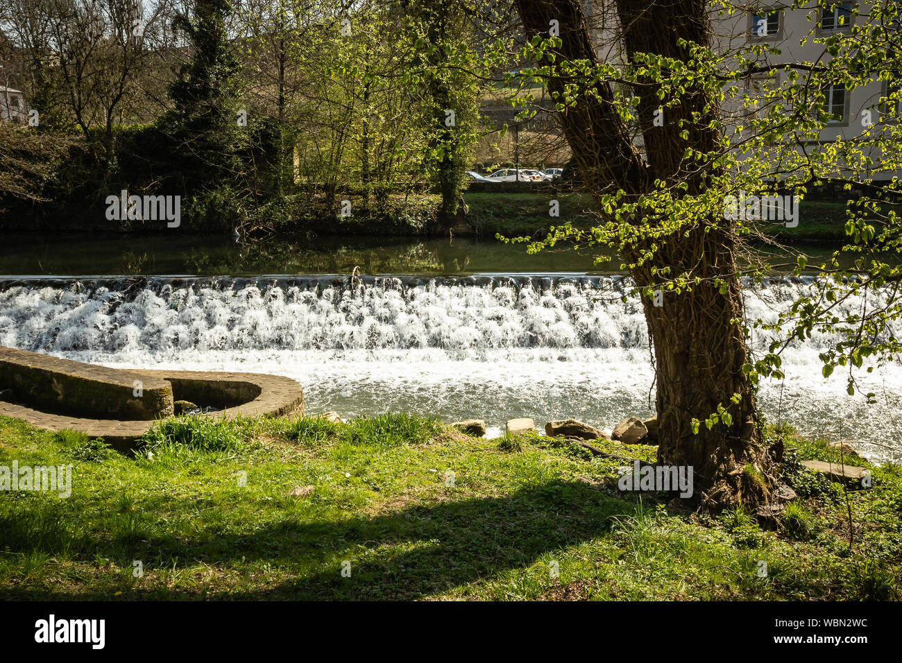 Schönen Park in der Stadt Luxemburg, Luxemburg Stockfotografie - Alamy