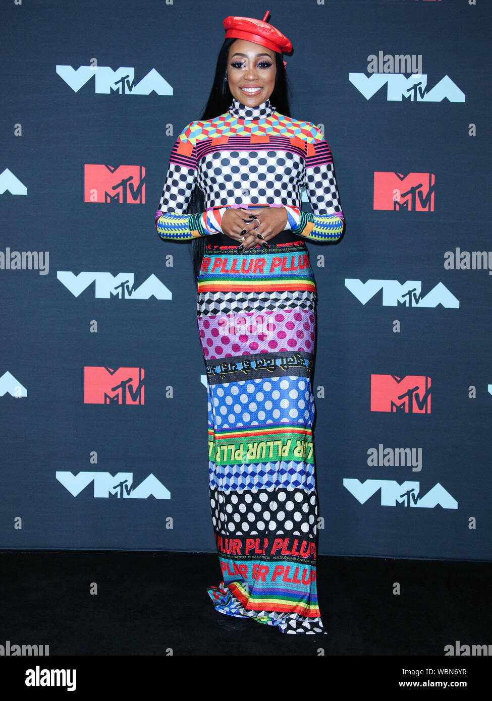 Newarke, USA. 26 Aug, 2019. Sängerin Monica Denise Braun stellt in der Presse an der 2019 MTV Video Music Awards auf dem Prudential Center am 26. August 2019 in Newark, New Jersey, United States statt. Quelle: Bild Presse Agentur/Alamy leben Nachrichten Stockfoto