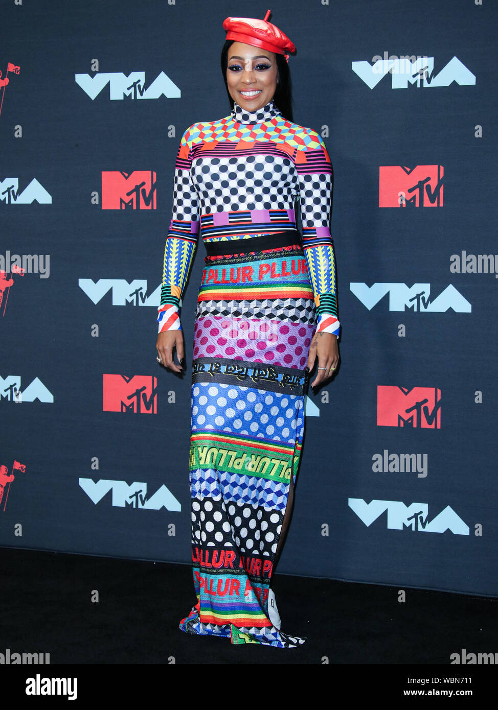 Newarke, USA. 26 Aug, 2019. Sängerin Monica Denise Braun stellt in der Presse an der 2019 MTV Video Music Awards auf dem Prudential Center am 26. August 2019 in Newark, New Jersey, United States statt. Quelle: Bild Presse Agentur/Alamy leben Nachrichten Stockfoto