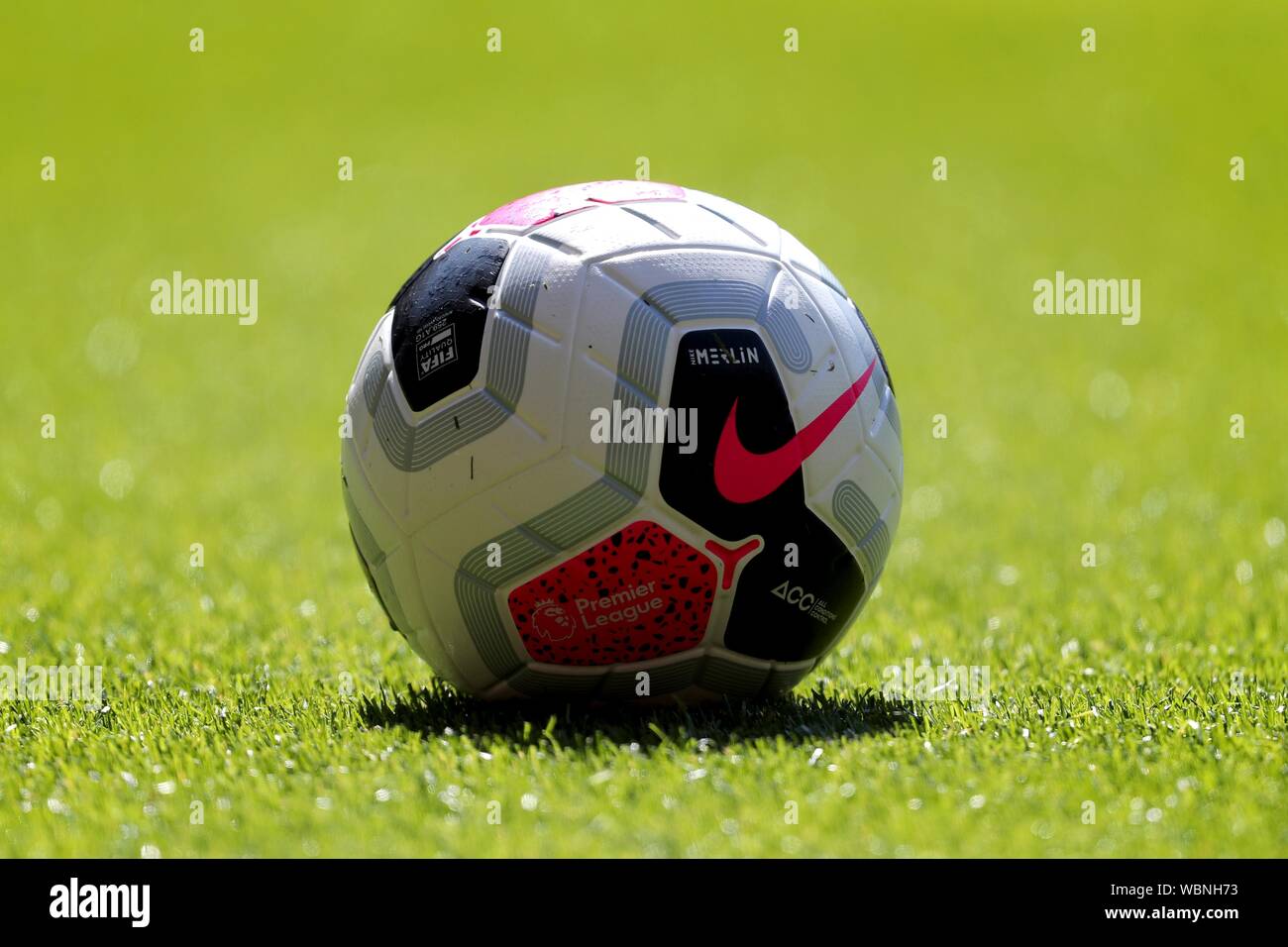 NIKE MERLIN, Premier League offizielle Fußball, 2019 Stockfoto