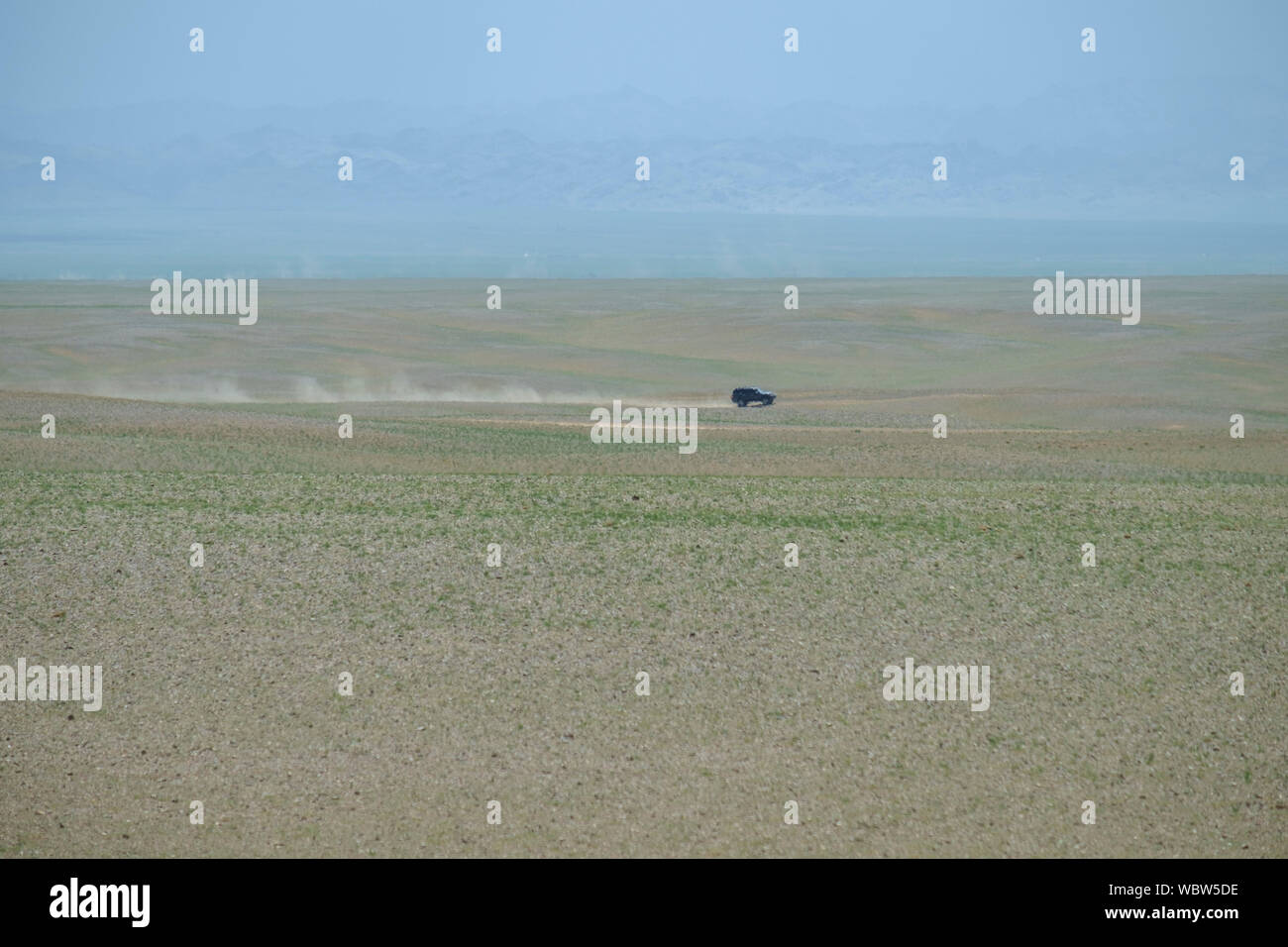 Straße Reise Mongolei Stockfoto