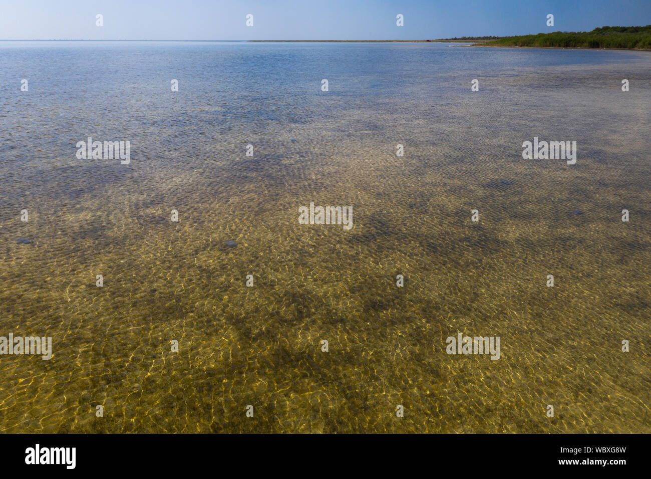 Schwarzes Meer, Kherson Oblast, Ukraine Stockfoto