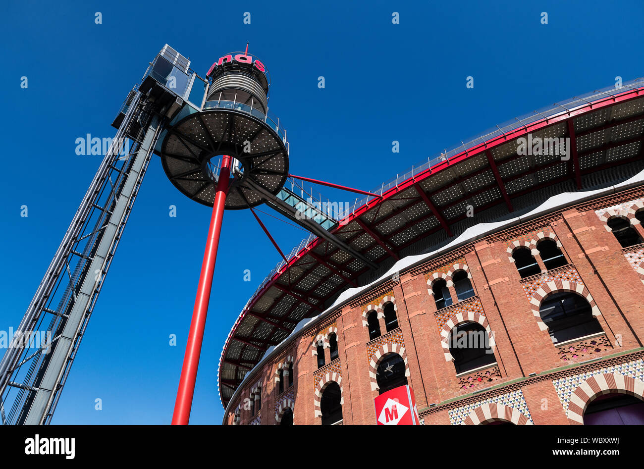 Arenas de Barcelona, Spanien. Stockfoto