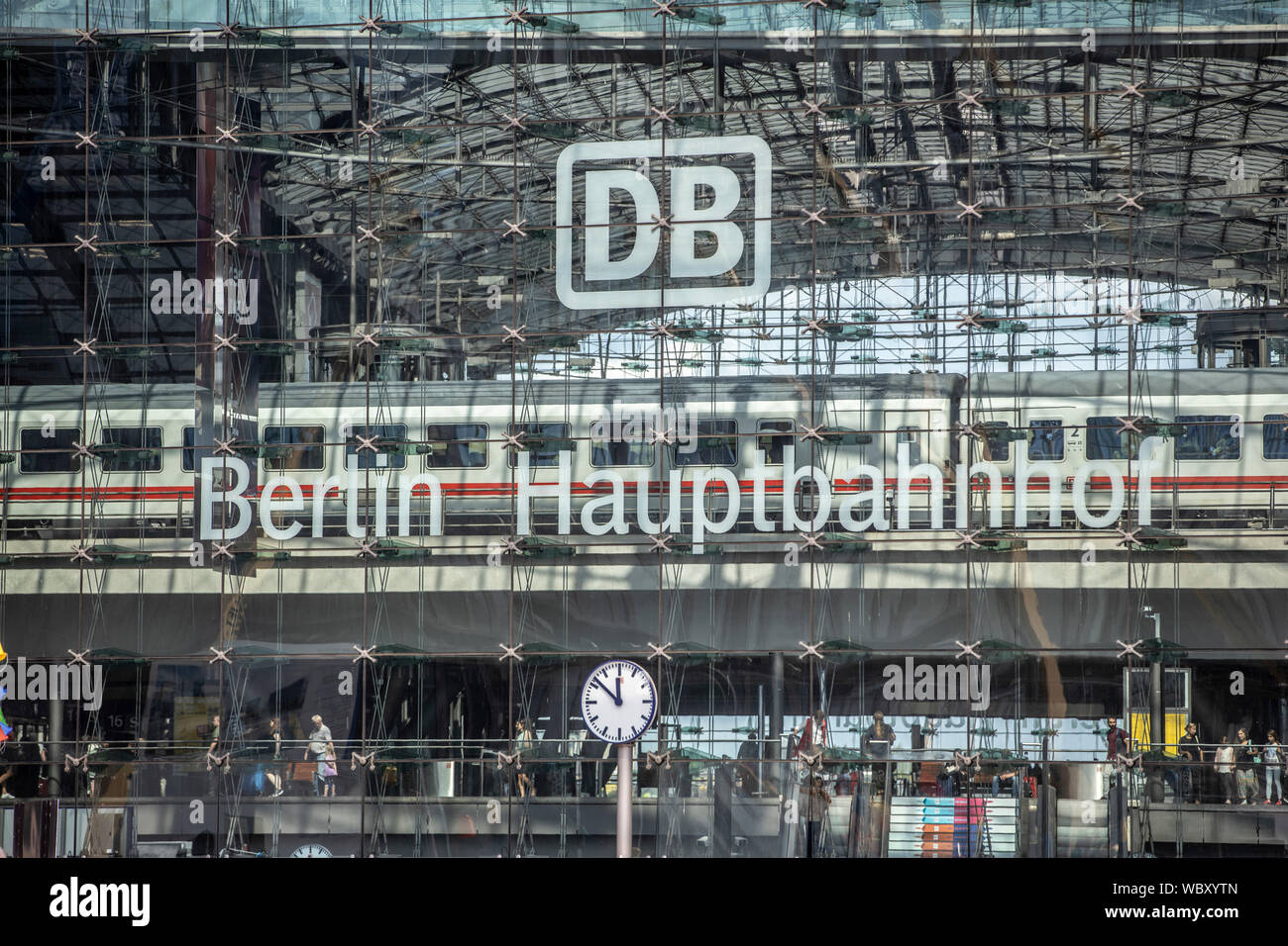 Hauptbahnhof, Berlin, Stockfoto