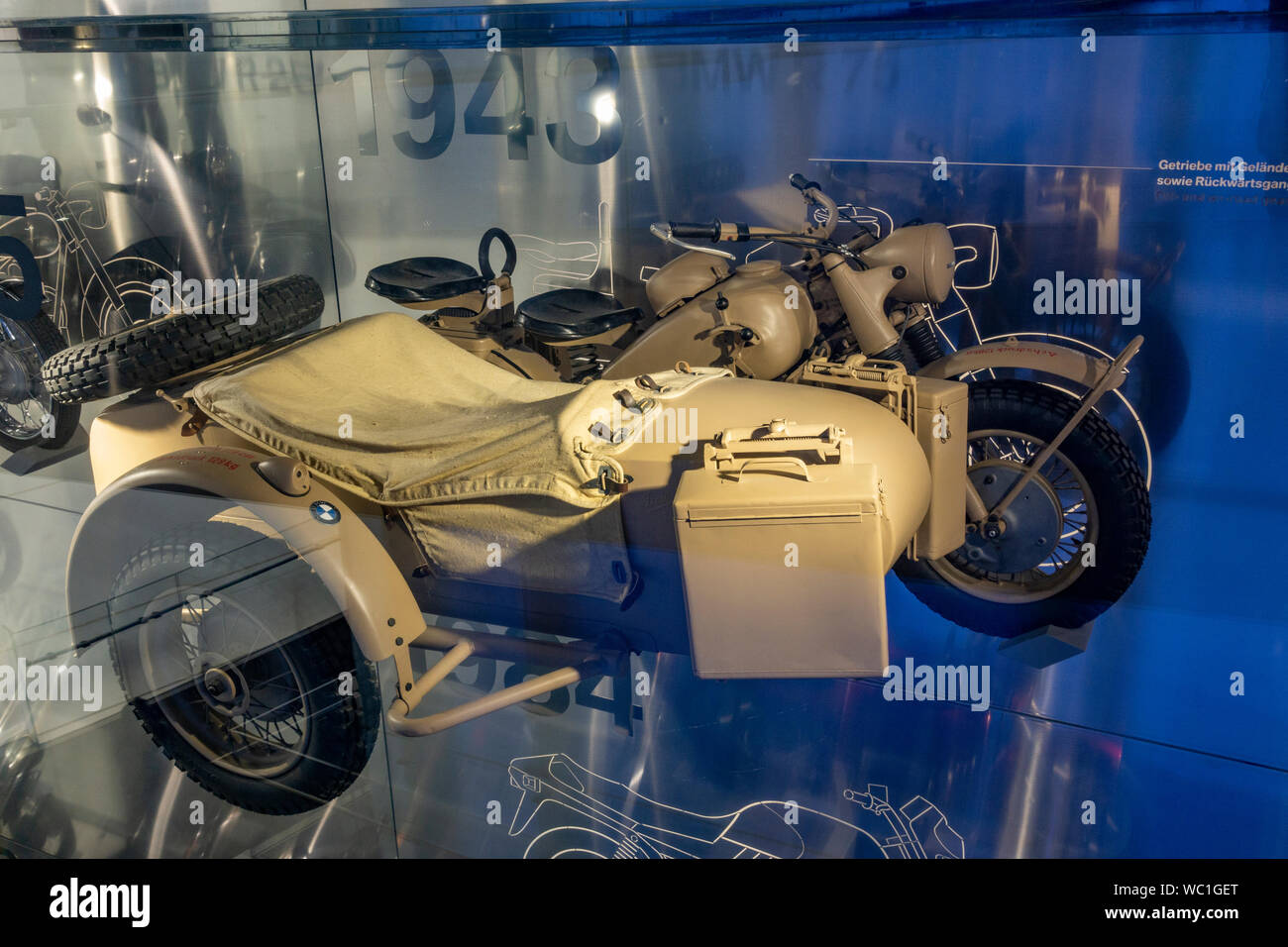 Wwii German Bmw Motorcycle Stockfotos und -bilder Kaufen - Alamy
