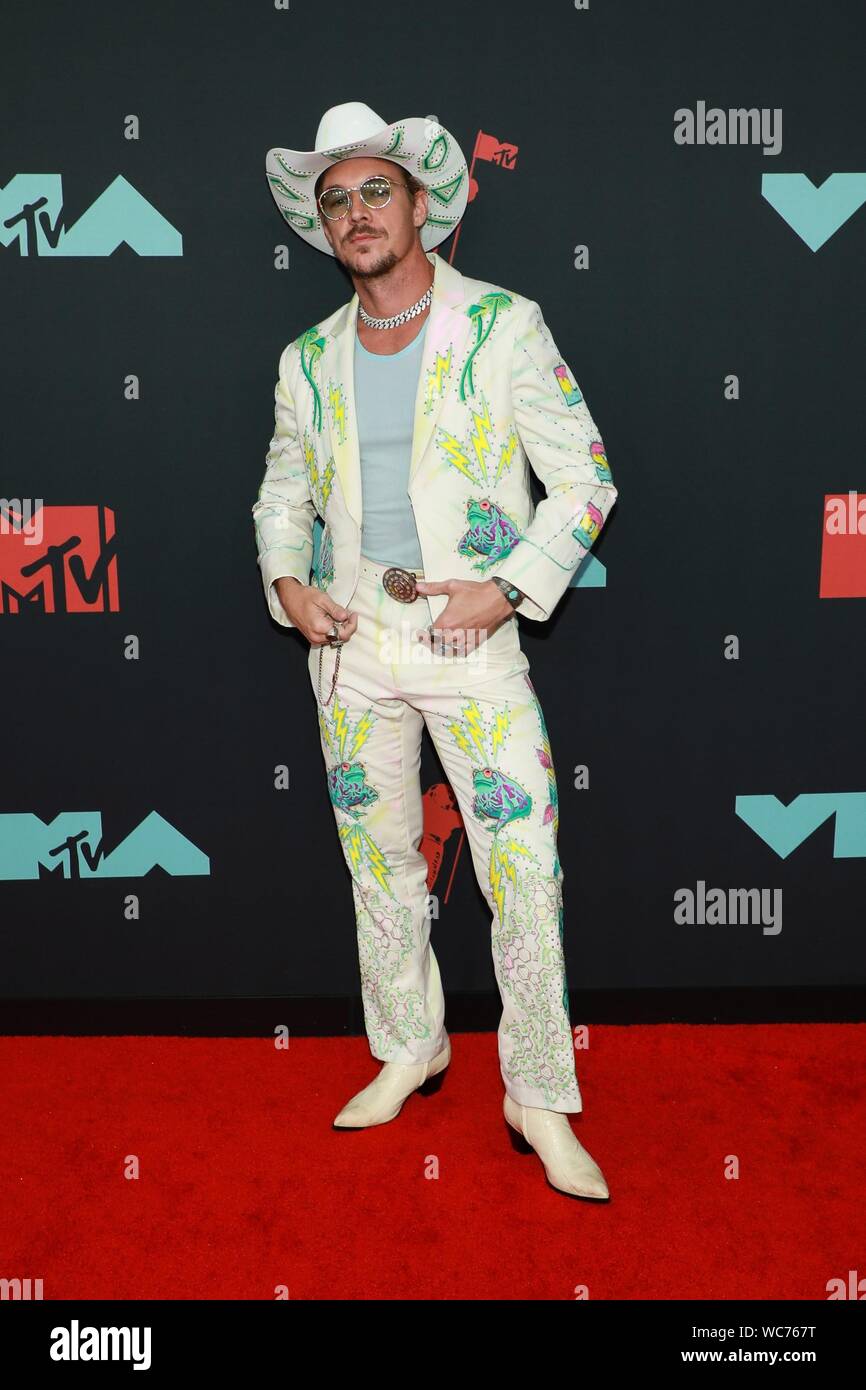 Newark, NJ, USA. 26 Aug, 2019. Diplo in der Ankunftshalle für 2019 MTV Video Music Awards - Ankünfte 3, Prudential Center, Newark, NJ 26 August, 2019. Credit: Jason Mendez/Everett Collection/Alamy leben Nachrichten Stockfoto