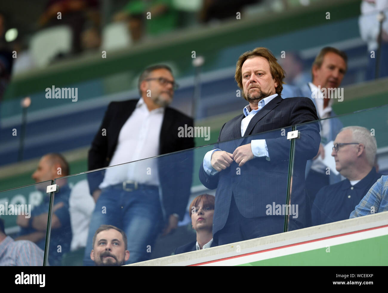 Warschau, Polen, 22. August 2019: UEFA Europa League Qualifikation Legia Warszawa - Glasgow Rangers FC: Olaf Lubaszenko Stockfoto