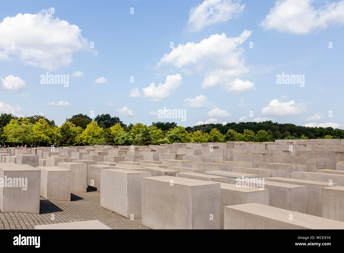 Denkmal für die getöteten Juden Europas, Holocaust-mahnmal, Berlin, Deutschland Stockfoto