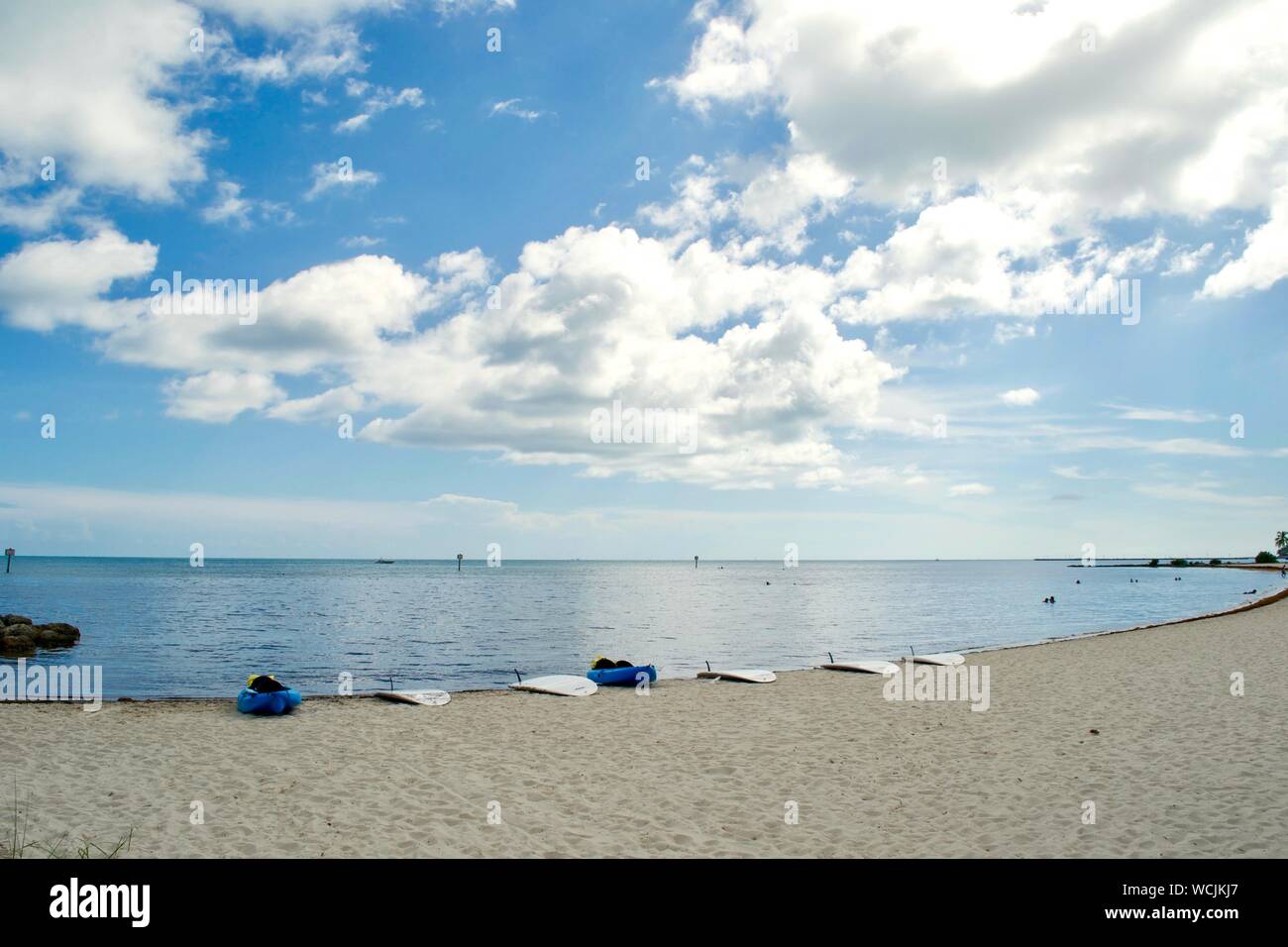 Key West Beach, Florida Stockfoto