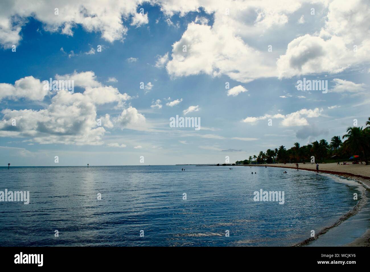 Key West Beach, Florida Stockfoto