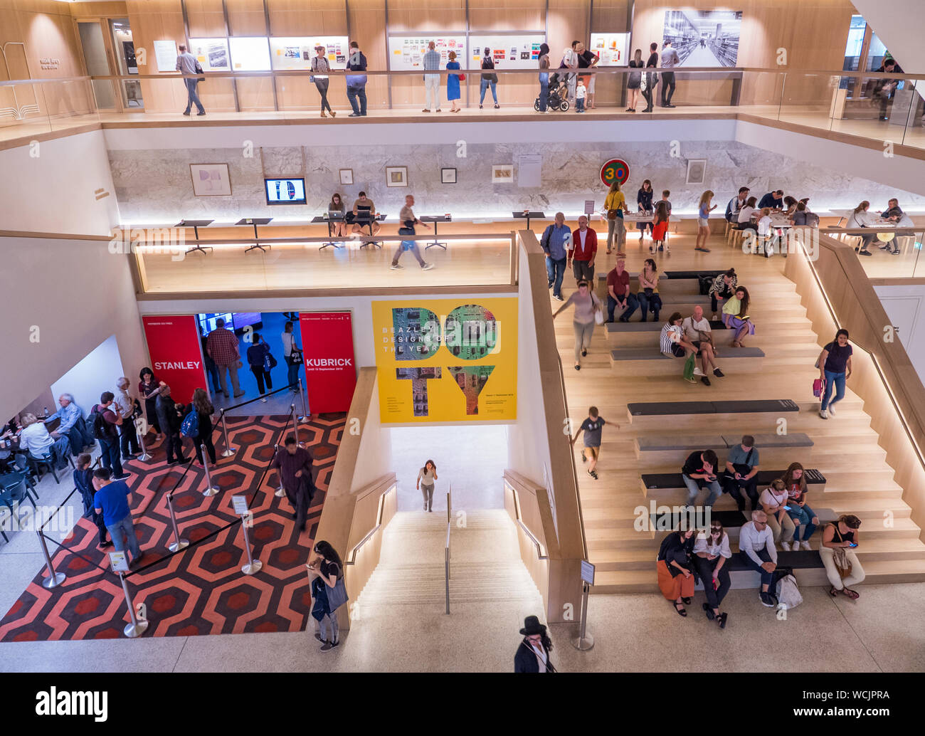 Stanley Kubrick, die Ausstellung, Design Museum, London UK Stockfoto