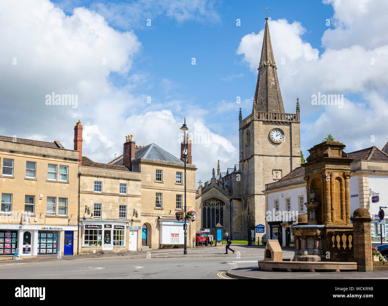 St. Andrews Kirche Chippenham Wiltshire England uk gb Europa Stockfoto