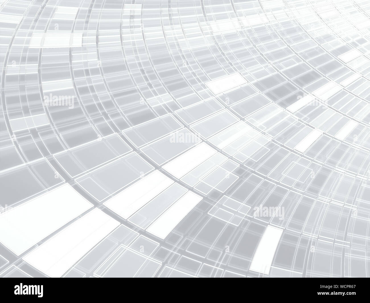 Abstrakte tech style Hintergrund - digital erzeugte Bild Stockfoto