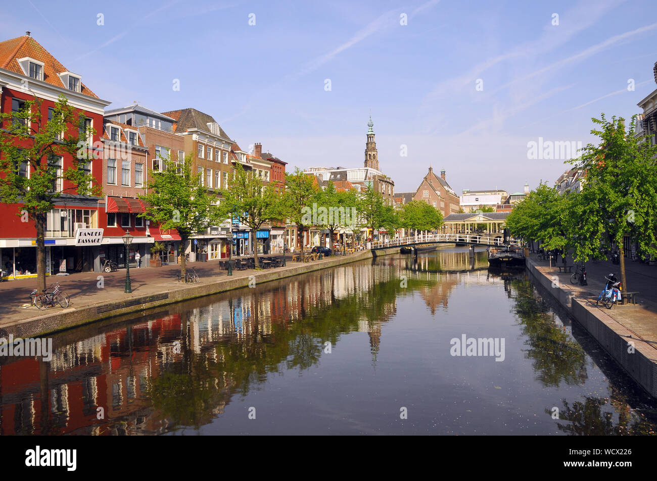 Leiden, Südholland, Niederlande, Europa Stockfoto