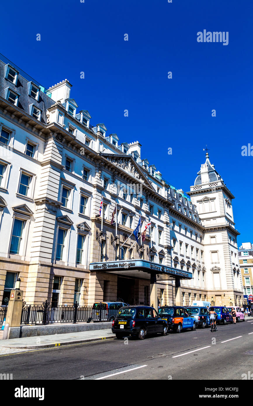 Hilton Hotel Paddington, London, Großbritannien Stockfoto