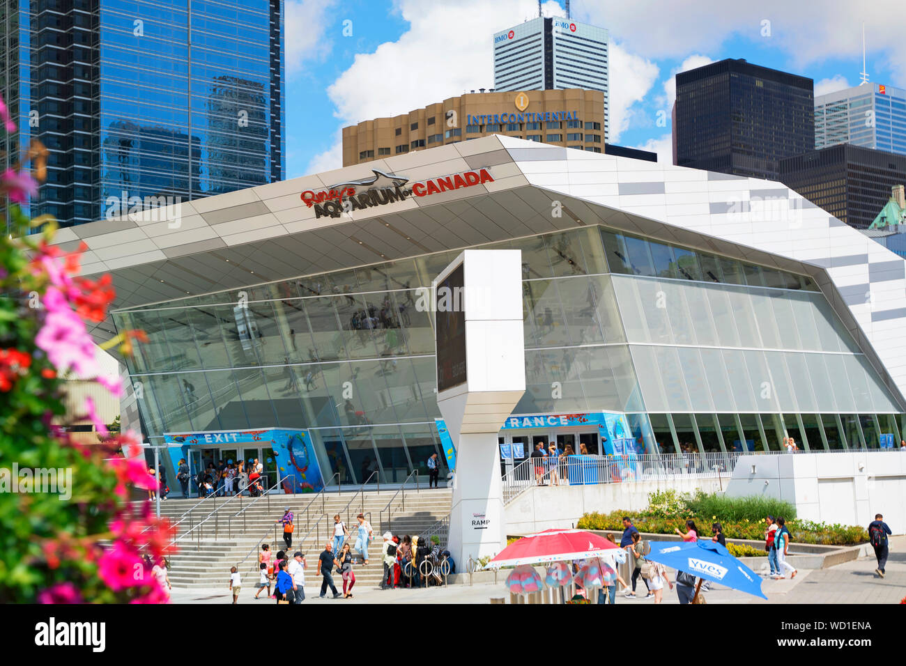 Ripley's Aquarium von Kanada, Außen, Toronto, Ontario Stockfoto