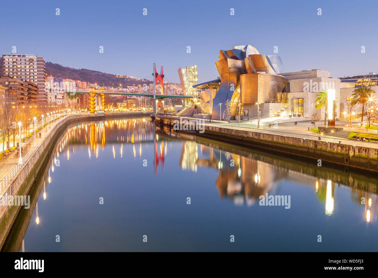 Guggenheim Museum, Bilbao, Spanien Stockfoto