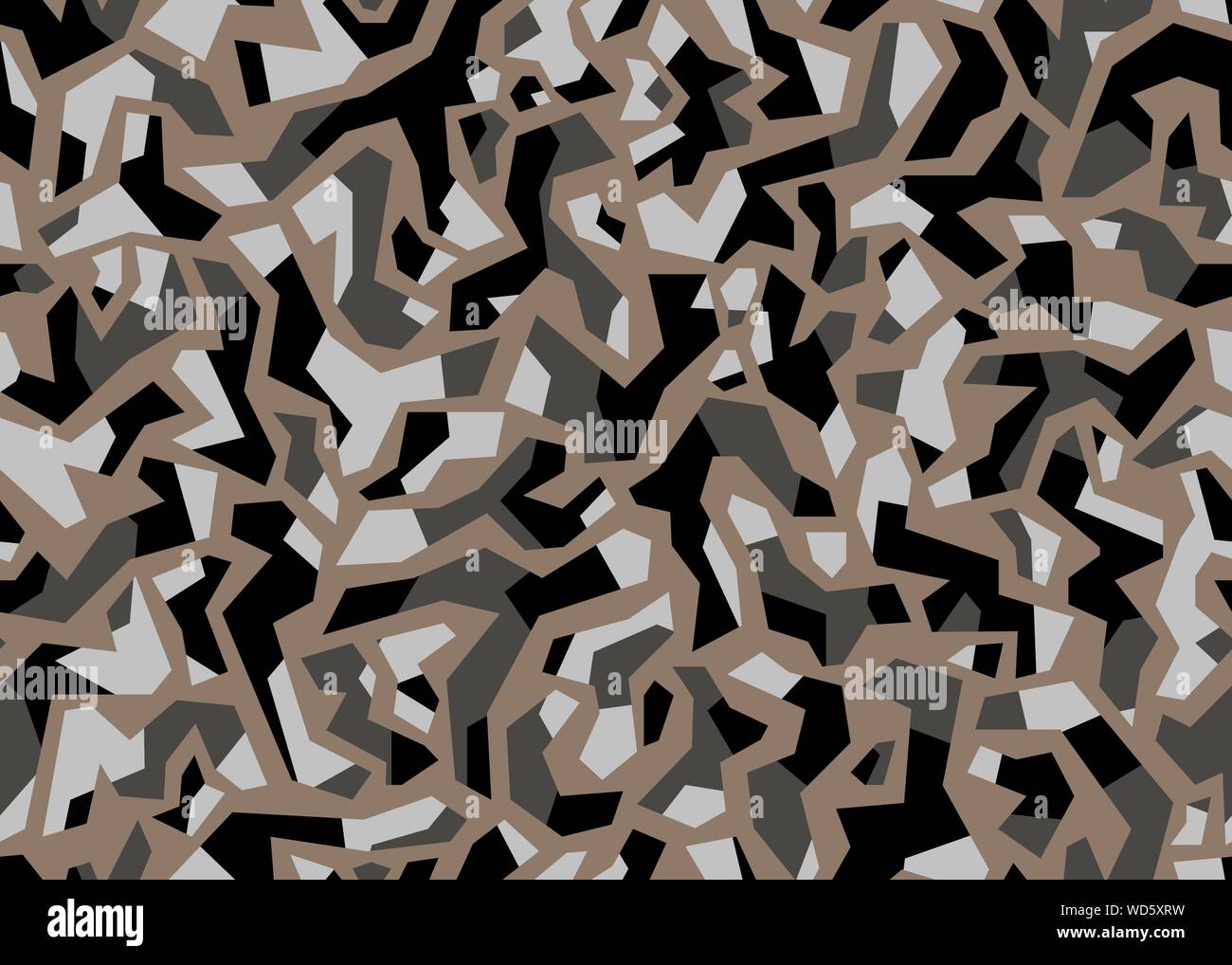 Moderne Camouflage nahtlose Muster. Vector Hintergrund Abbildung. Für Druck-, Textil-, Web-, Home Decor, Mode, Oberfläche, Grafik Design Stock Vektor