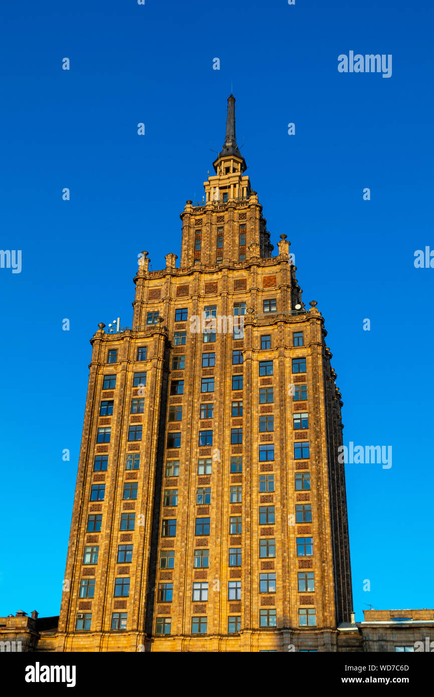 Akademie der Wissenschaften, Riga, Lettland, Nordeuropa, Stockfoto