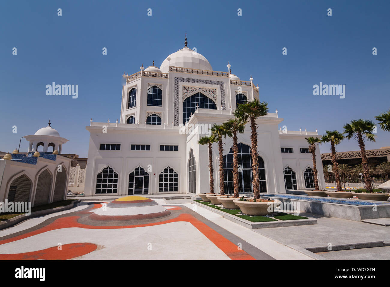 Das Büro von Abdul Nasser Abdulrahman Al-Suhaibani & Partner Anwaltskanzlei, ein Beispiel für die opulenten im arabischen Stil Architektur in Riad Stockfoto