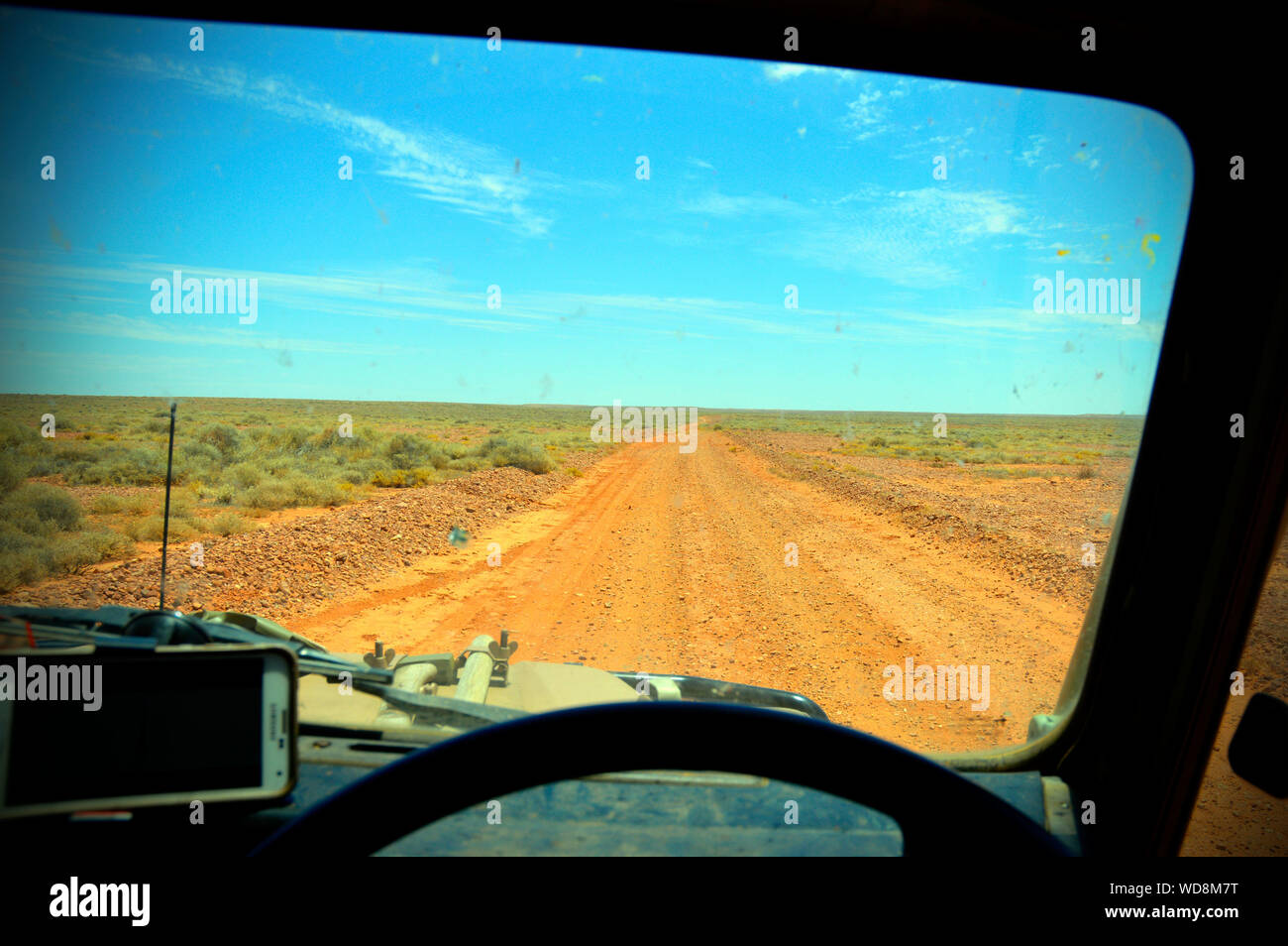 Outback South Australia – Woomera zum Lake Torrens Stockfoto