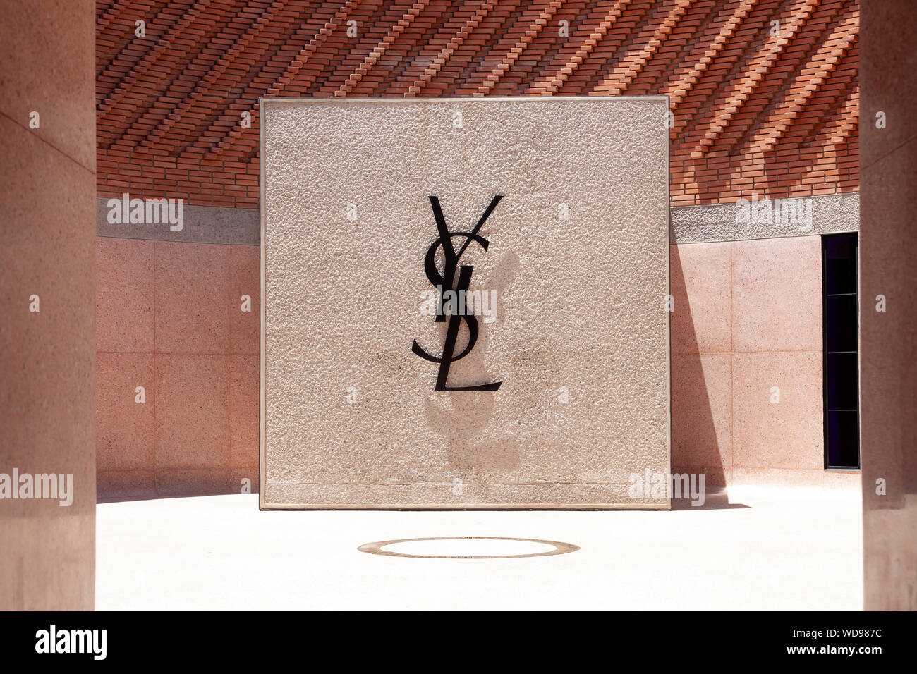Yves Saint Laurent Museum in Marrakesch, Marokko Stockfoto