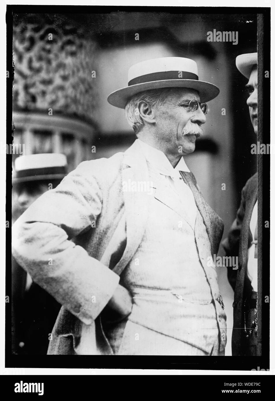 GUTHRIE, GEORGE W., VORSITZENDER VON PENNSYLVANIA DEMOKRATISCHEN NATIONALEN AUSSCHUSS BOTSCHAFTER E. und S. IN JAPAN, 1913 - Abstract / Medium: 1 Negativ: Glas 5 x 7 in. oder kleiner Stockfoto