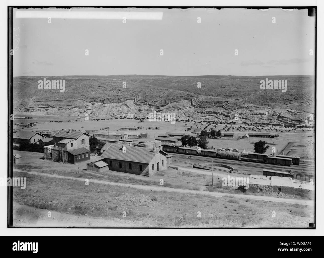 Geologie. Verzerrte Feuerstein Betten in Amman, Senonian alter Abstract / Medium: G. Eric und Edith Matson Fotosammlung Stockfoto